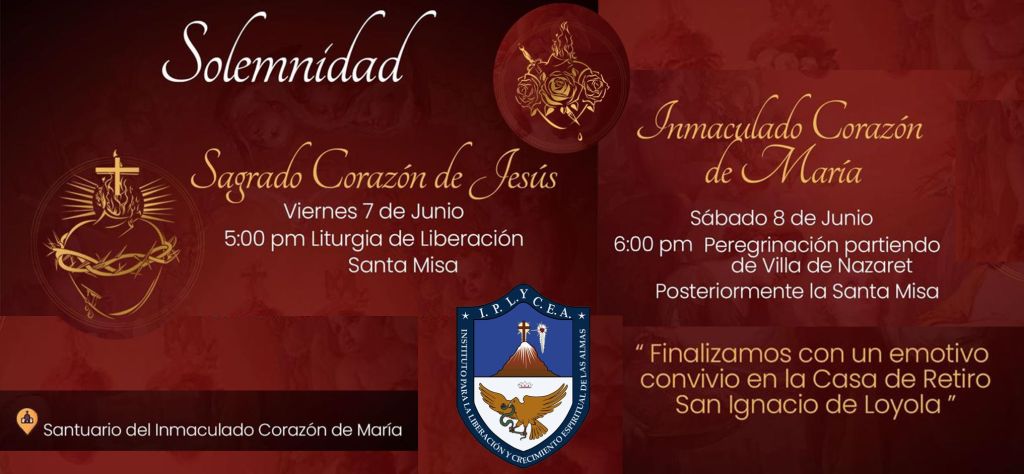 7 y 8 de junio: Solemnidades de los Corazones de Jesús y&nbsp;María
